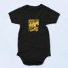 Retro Halloween Pumpkin Organic Baby Onesies