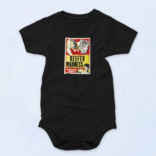 Retro Reefer Madness Organic Baby Onesies