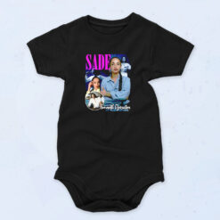 Sade Rap Tee Big Face Head Organic Baby Onesies