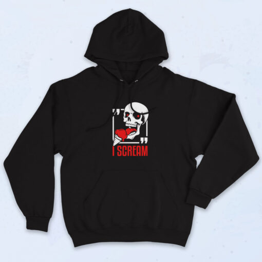 Scream Ice Cream Skull Halloween Essential Hoodie