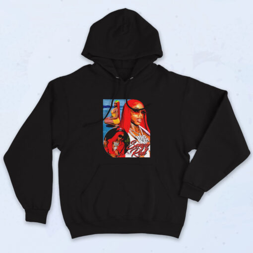 Sexyy Red Rap Tee Big Face Head Essential Hoodie