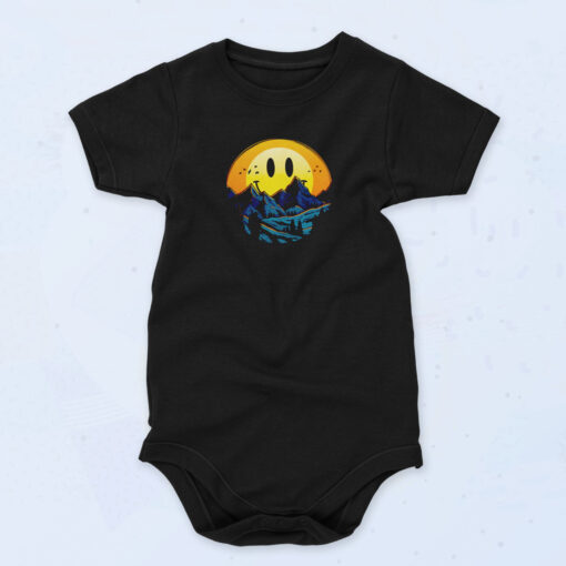 Smiley Sunrise Organic Baby Onesies