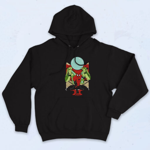 Spider Man Figure Essential Hoodie