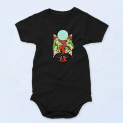 Spider Man Figure Organic Baby Onesies