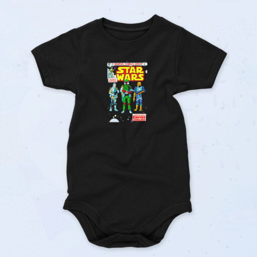 Star Wars Comic Shirt, Boba Fett Organic Baby Onesies