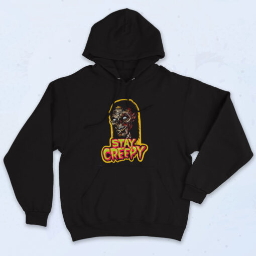 Stay Creepy Horror Halloween Essential Hoodie