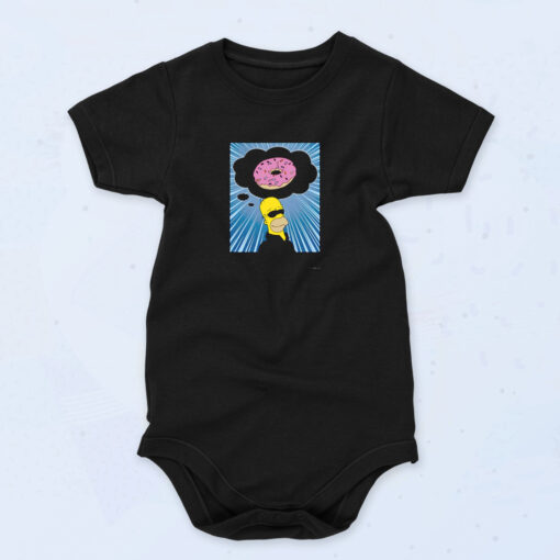 The Simpsons Homer Simpson Mmm Organic Baby Onesies