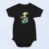 The Simpsons Pinokio Organic Baby Onesies