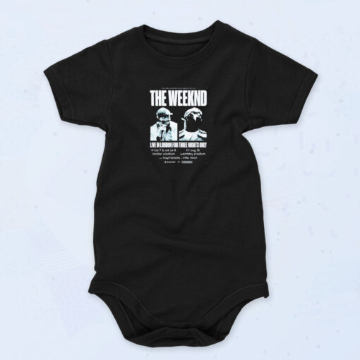 The Weeknd Organic Baby Onesies