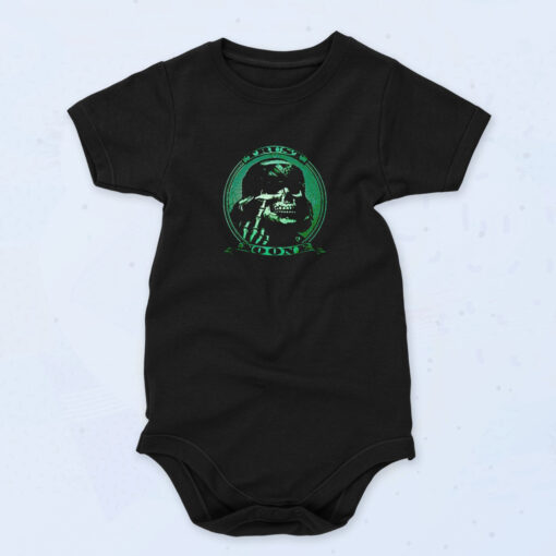 Trust No One Og Skull Organic Baby Onesies