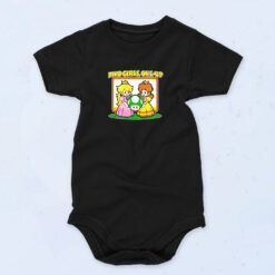 Two Girls One Up Gamer Humor Organic Baby Onesies