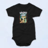 Voodoo Gang Horror Organic Baby Onesies