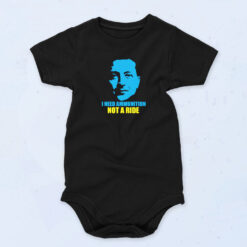 Zelensky I Need Ammunition Not A Ride Ukraine Organic Baby Onesies